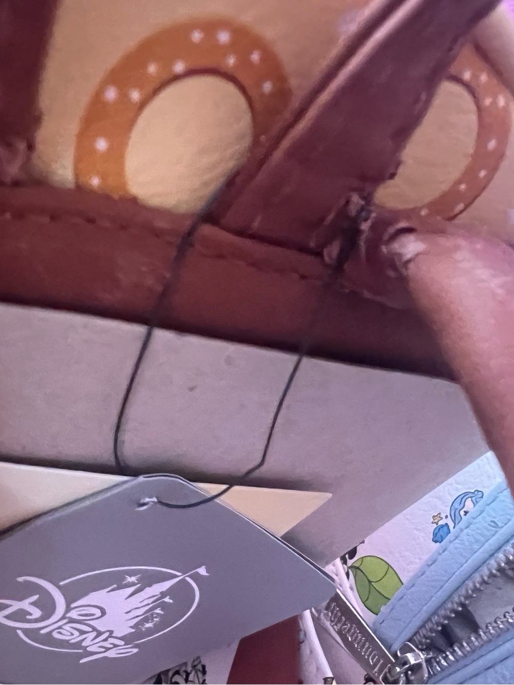 🥨 Loungefly Disney Pretzel Mini Backpack  Read Description - Picture 10 of 16